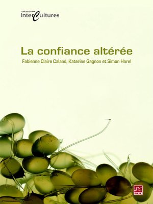 cover image of La confiance altérée